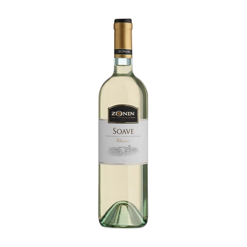 ВИНО ZONIN SOAVE CLASSICO БЕЛОЕ СУХОЕ 12% 0,75Л ИТАЛИЯ