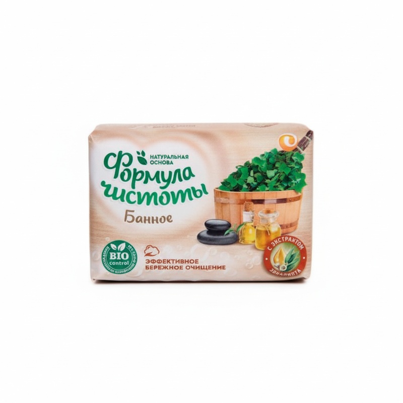 МЫЛО ФОРМУЛА ЧИСТОТЫ БАННОЕ 150Г