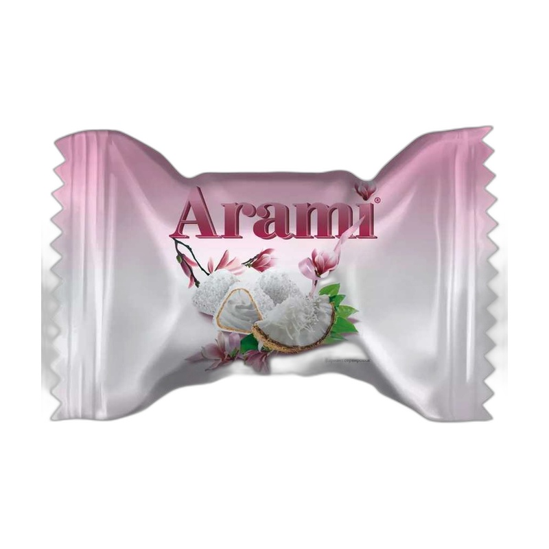 КОНФЕТЫ ESSEN ARAMI С КОКОСОВОЙ СТРУЖКОЙ ВЕС