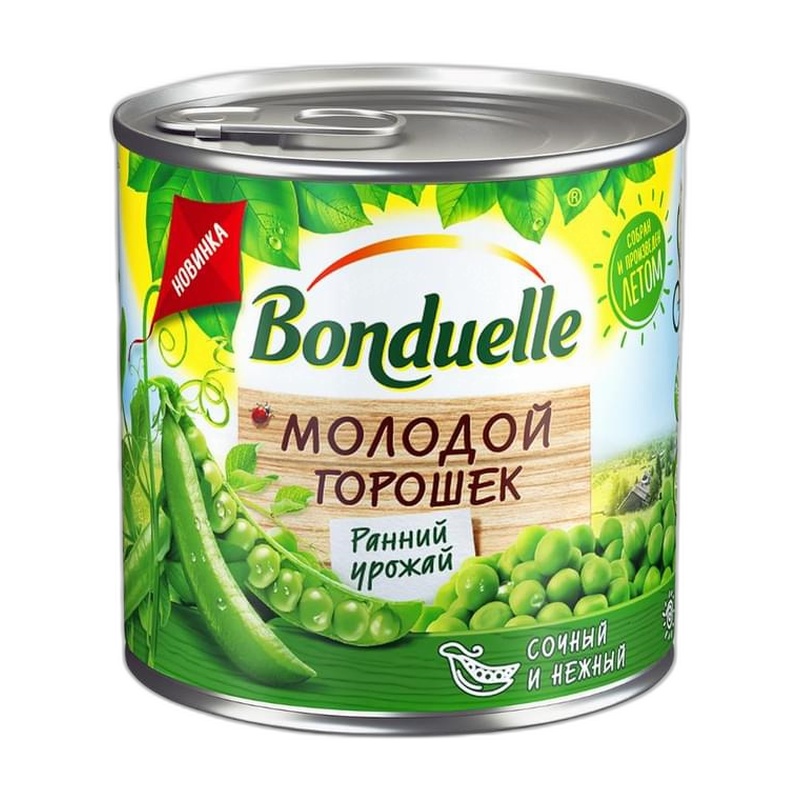 ГОРОШЕК BONDUELLE МОЛОДОЙ 212МЛ