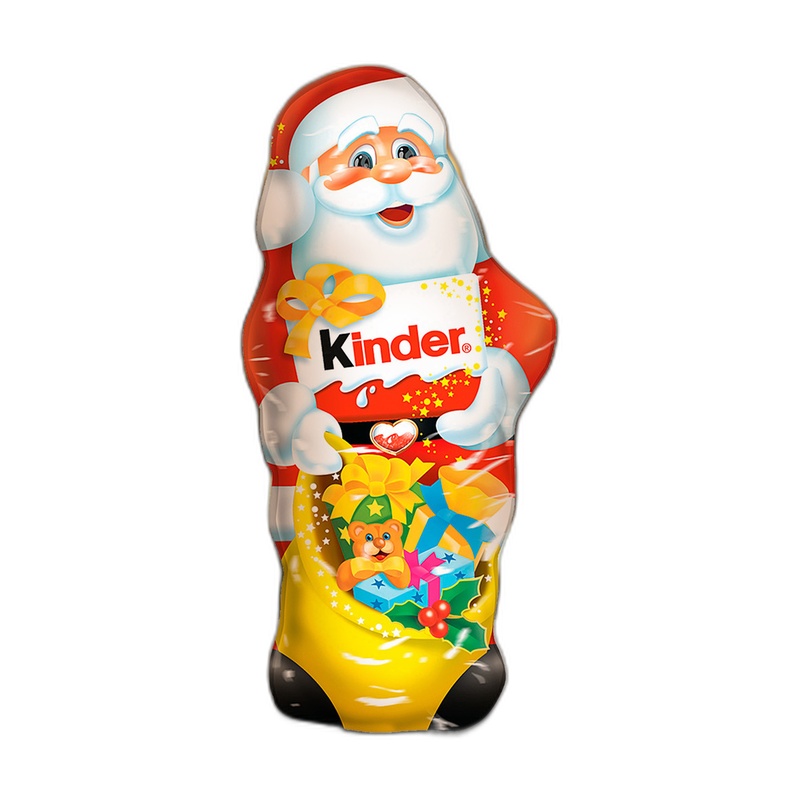 ШОКОЛАД KINDER ФИГУРНЫЙ ДЕД МОРОЗ 55Г