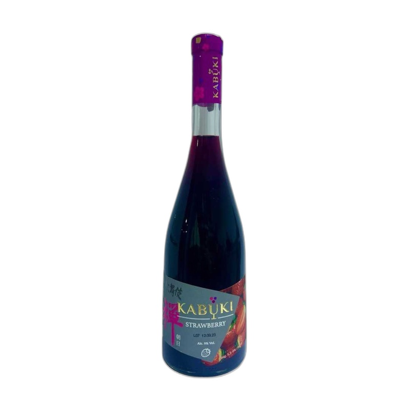ВИНО KABUKI STRAWBERRY КРАСНОЕ СЛАДКОЕ 9% 0,75Л МОЛДОВА