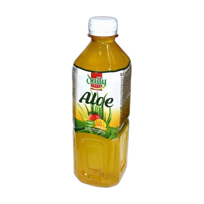 НАПИТОК СОКОСОДЕРЖАЩИЙ DAILY FRESH АЛОЭ МАНГО 0,45Л ПЭТ