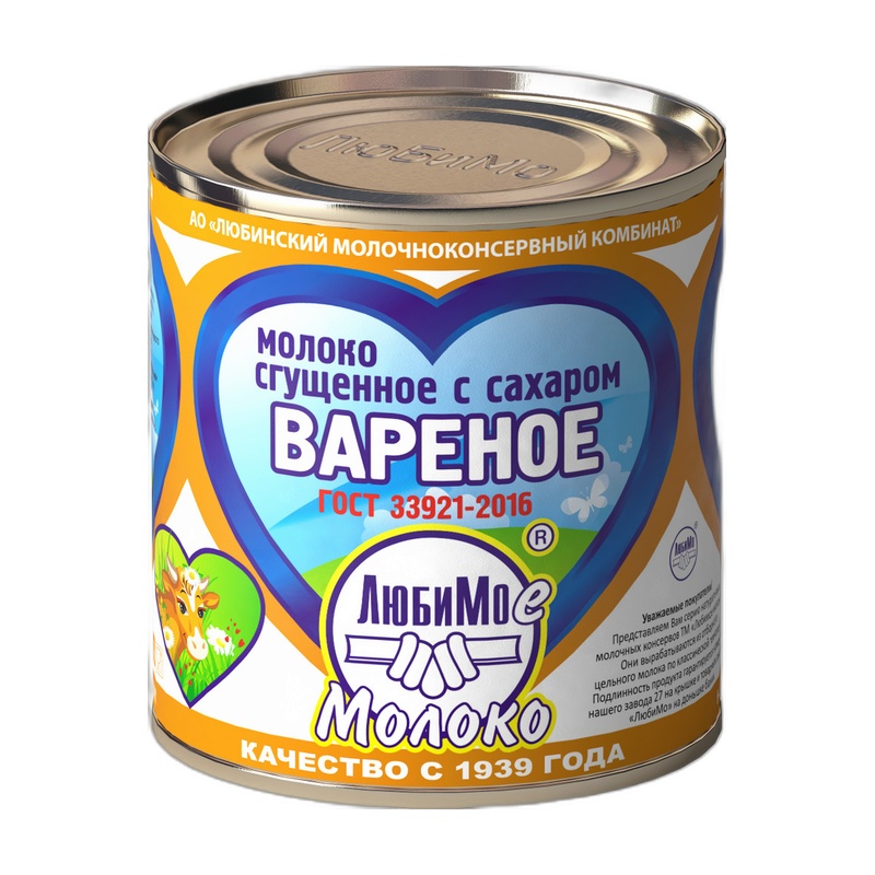 МОЛОКО СГУЩЕННОЕ МОЛКОМ ВАРЕНОЕ 8,5% 380Г Ж/Б