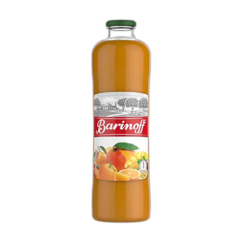 НЕКТАР BARINOFF МУЛЬТИФРУКТ С МЯКОТЬЮ 1Л СТ/Б