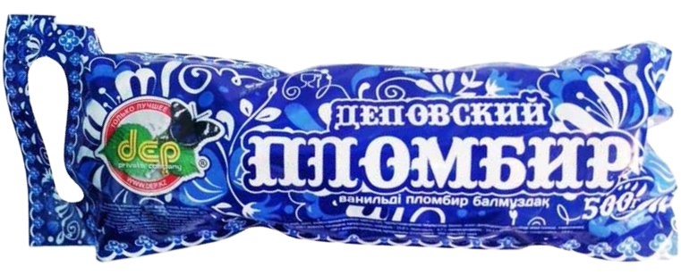 МОРОЖЕНОЕ DEP ПЛОМБИР 500Г П/П