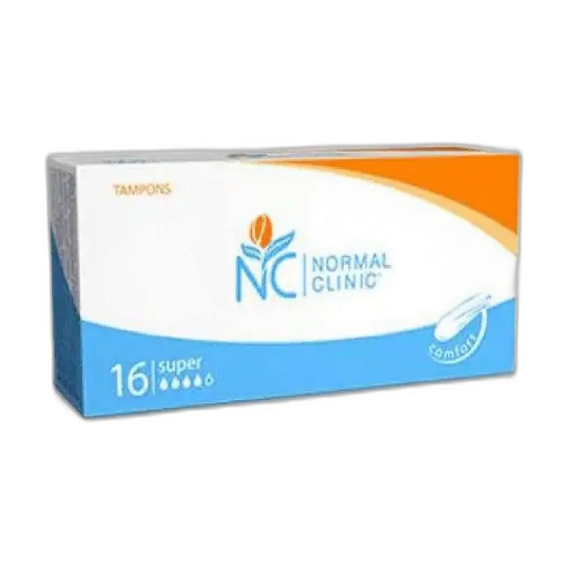 ТАМПОНЫ NORMAL CLINIC SUPER '4 16ШТ