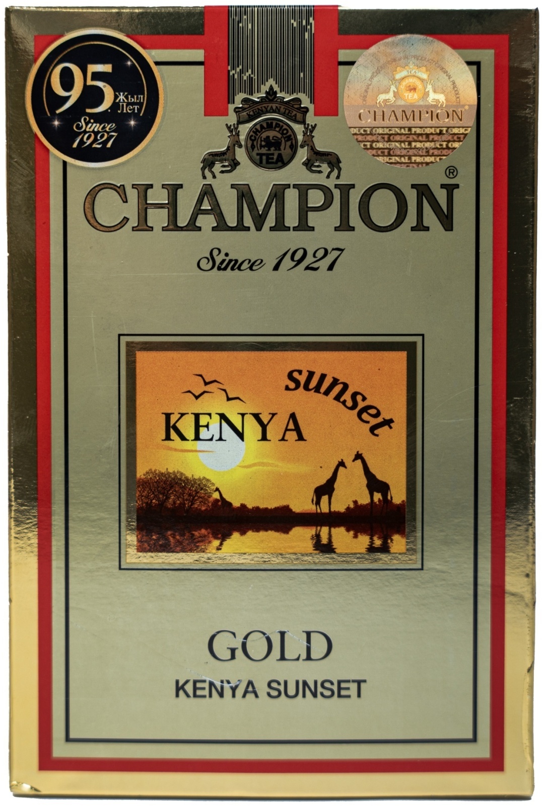 ЧАЙ ЧЕРНЫЙ CHAMPION KENYAN SUNRISE ВЕЧЕРНИЙ ГРАНУЛИРОВАННЫЙ 250Г