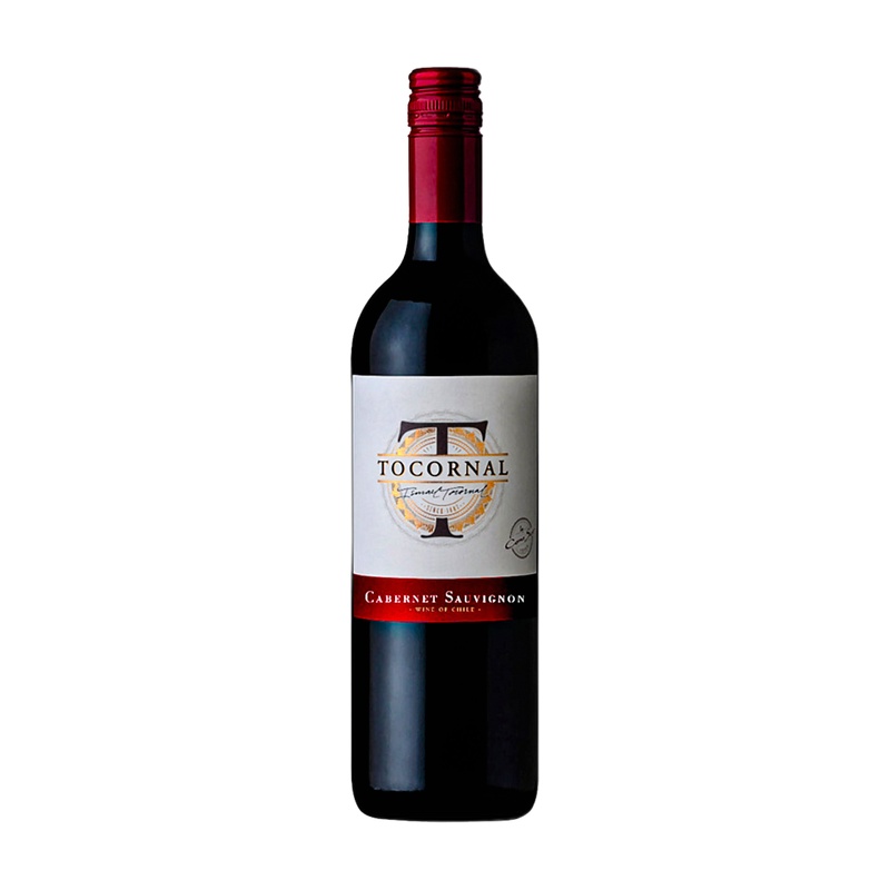 ВИНО TOCORNAL CABERNET SAUVIGNON КРАСНОЕ СУХОЕ 12% 0,75Л ЧИЛИ