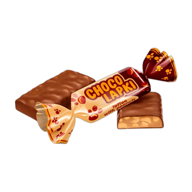 КОНФЕТЫ ROSHEN ШОКОЛАПКИ ВЕС