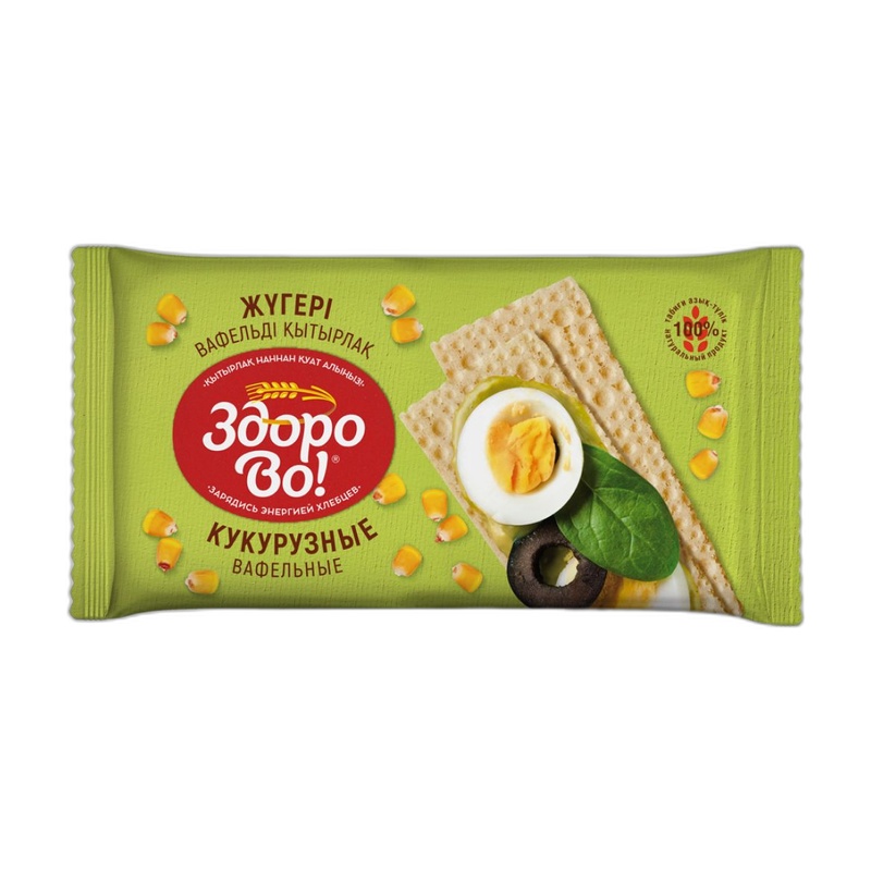 ХЛЕБЦЫ ВАФЕЛЬНЫЕ ЗДОРОВО! КУКУРУЗНЫЕ 70Г