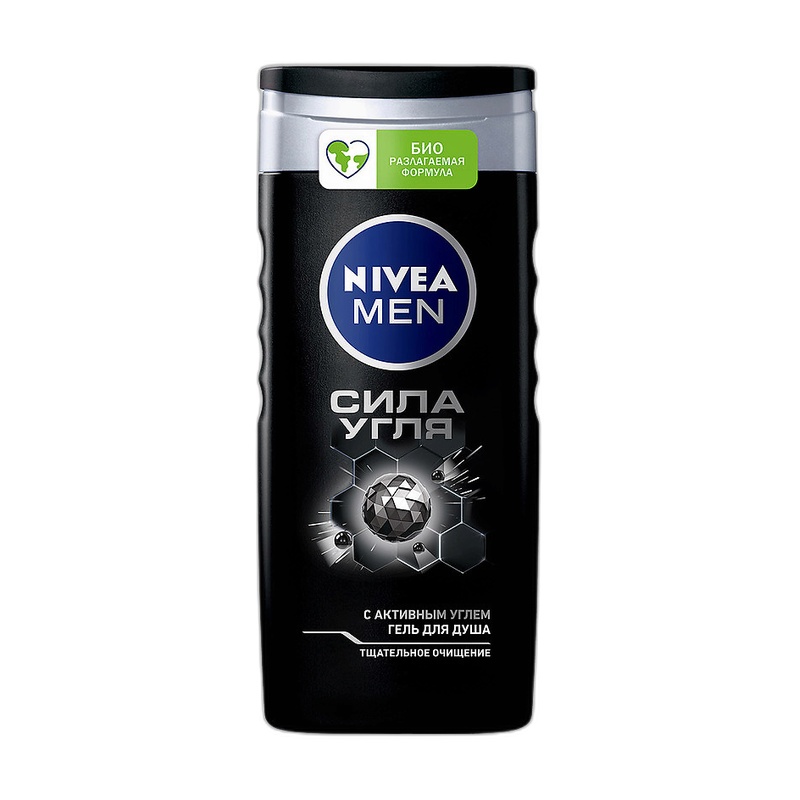 ГЕЛЬ ДЛЯ ДУША NIVEA MEN СИЛА УГЛЯ 250МЛ