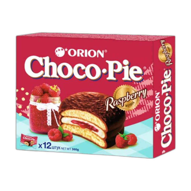ПЕЧЕНЬЕ CHOCO PIE МАЛИНА 360Г
