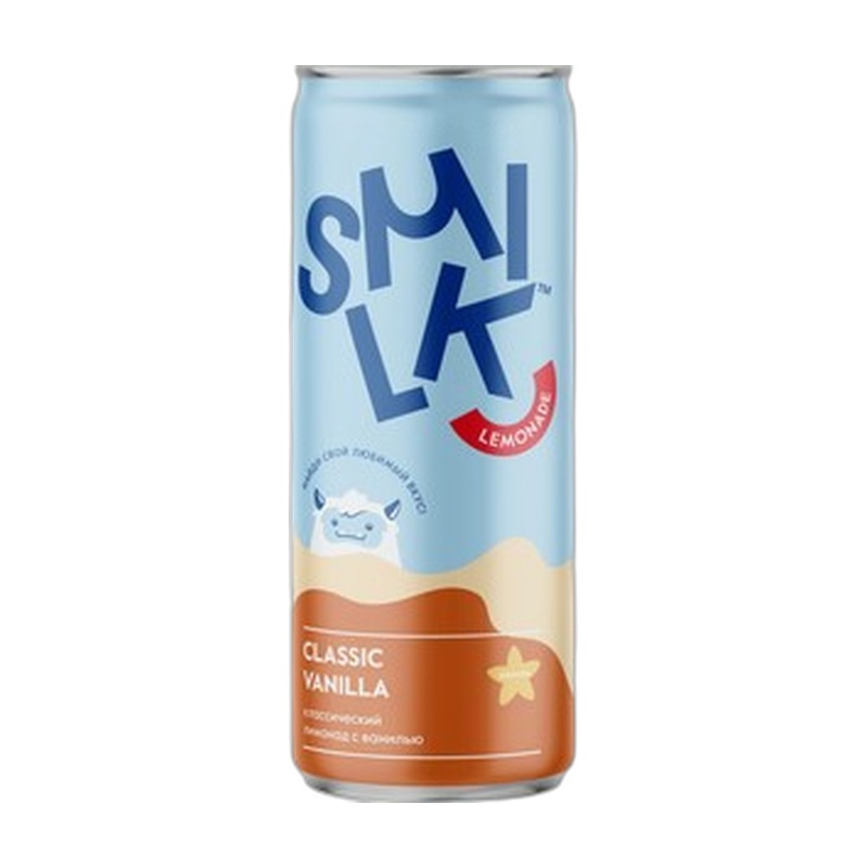 НАПИТОК ГАЗИРОВАННЫЙ SMILK КЛАССИКА 0,33Л Ж/Б