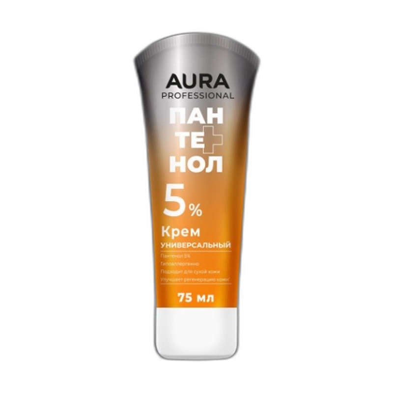КРЕМ AURA PROFESSIONAL УНИВЕРСАЛЬНЫЙ С ПАНТЕНОЛОМ 5% 75МЛ