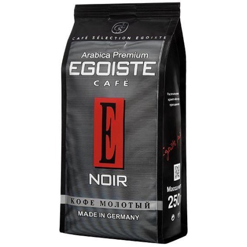 КОФЕ МОЛОТЫЙ EGOISTE NOIR 250Г