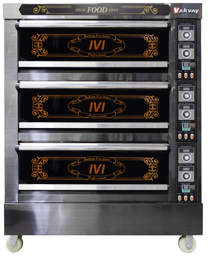 ШКАФ ЖАРОЧНЫЙ ЭЛЕКТРИЧЕСКИЙ 3 СЕКЦИИ BAKEPRO V5-ED-3