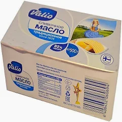 МАСЛО VALIO СЛИВОЧНОЕ 82% 500Г