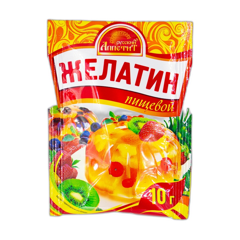 ЖЕЛАТИН ПИЩЕВОЙ РУССКИЙ АППЕТИТ 10Г
