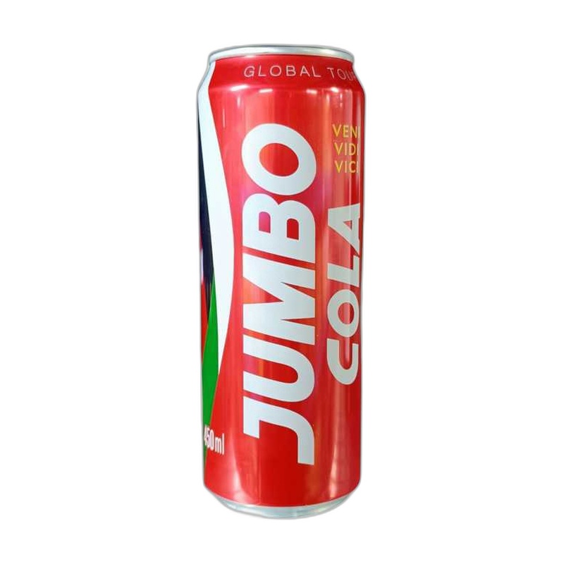 НАПИТОК ГАЗИРОВАННЫЙ JUMBO COLA 0,45Л Ж/Б