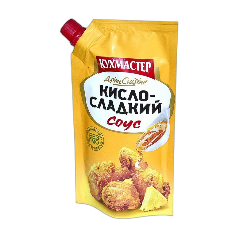СОУС КУХМАСТЕР КИСЛО-СЛАДКИЙ 230Г Д/П
