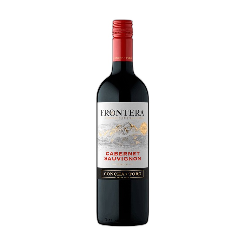ВИНО FRONTERA CABERNET SAUVIGNON КРАСНОЕ ПОЛУСУХОЕ 12,5% 0,75Л ЧИЛИ