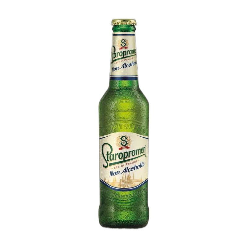 ПИВО БЕЗАЛКОГОЛЬНОЕ STAROPRAMEN 0,33Л СТ/Б