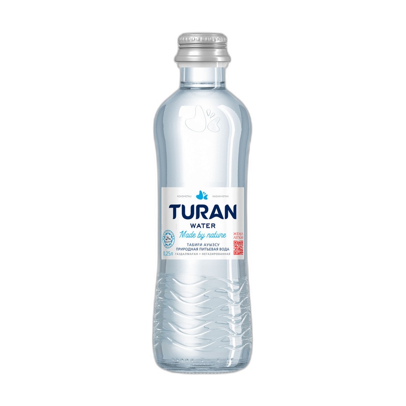 ВОДА НЕГАЗИРОВАННАЯ TURAN 0,25Л ПЭТ
