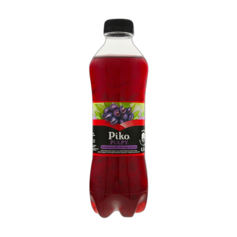 НАПИТОК СОКОСОДЕРЖАЩИЙ PIKO PULPY RED GRAPE 0,5Л ПЭТ