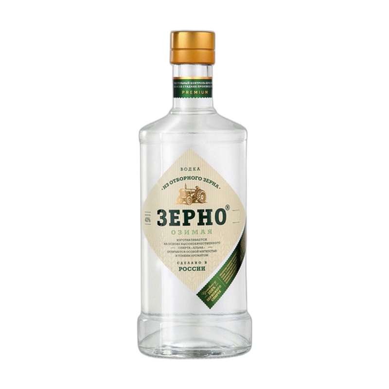 ВОДКА ЗЕРНО ОЗИМАЯ 40% 1Л