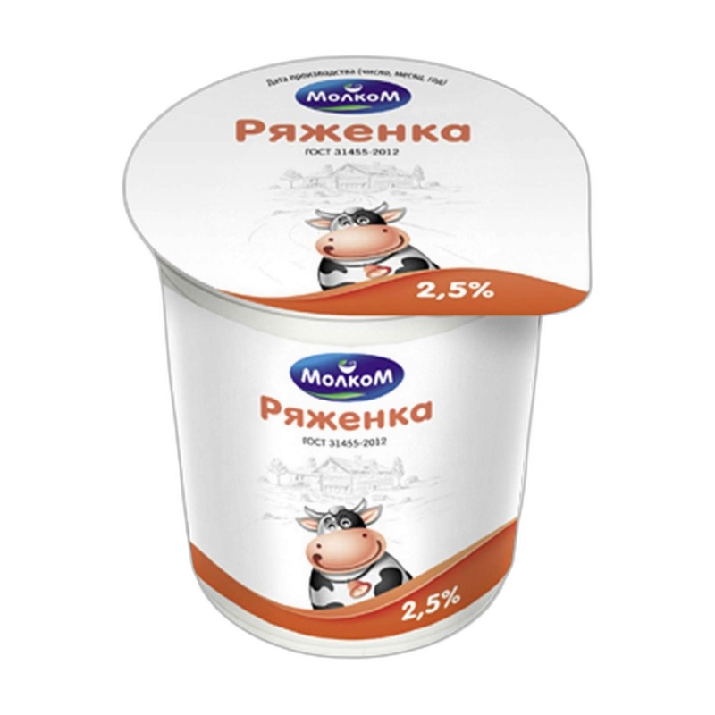 РЯЖЕНКА МОЛКОМ 2,5% 450МЛ Т/П