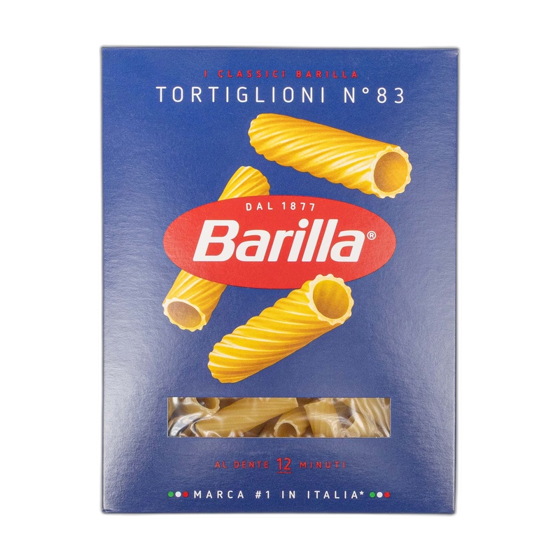 ПАСТА BARILLA TORTIGLIONI 450Г