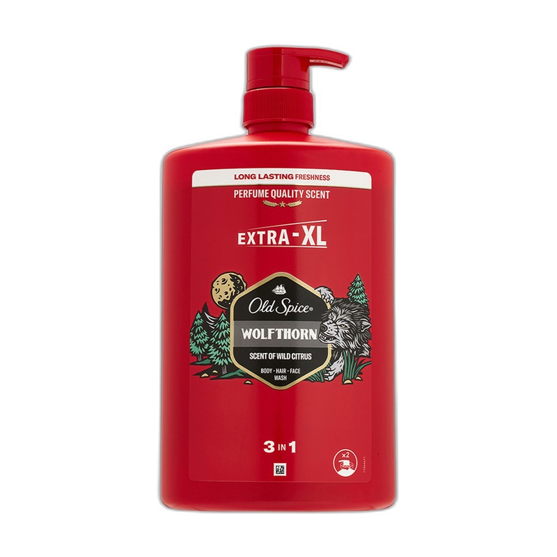 ГЕЛЬ ДЛЯ ДУША+ШАМПУНЬ OLD SPICE WOLFTHORN 1000МЛ