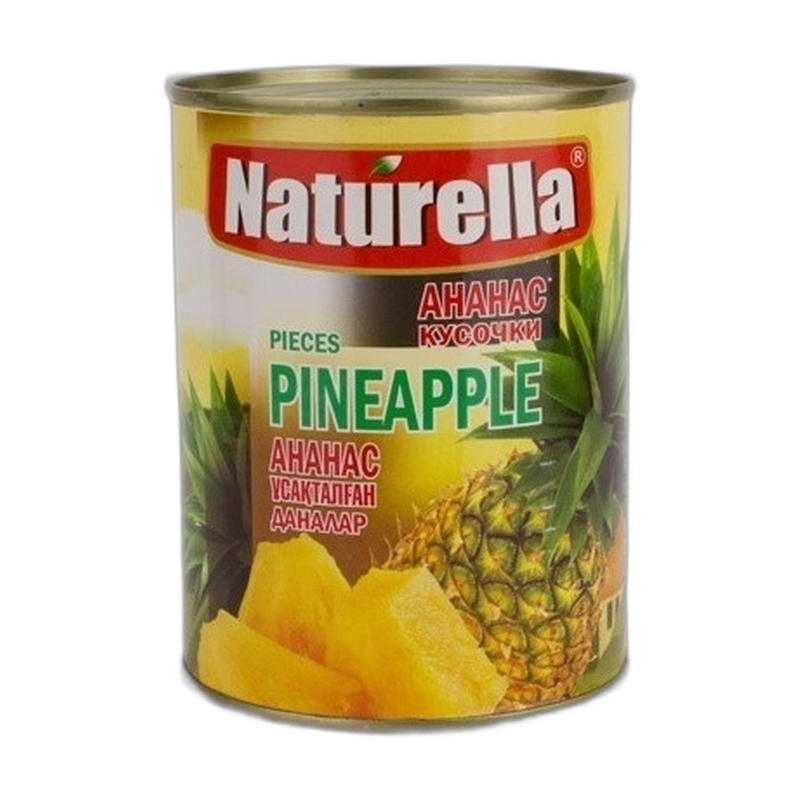 АНАНАСЫ NATURELLA КУСОЧКИ 580МЛ