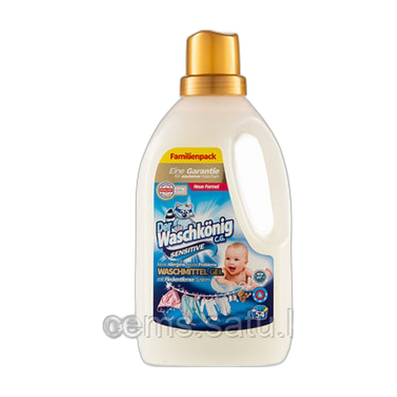 ГЕЛЬ ДЛЯ СТИРКИ DER WASCHKONIG C.G SENSITIVE ДЕТСКИЙ 1,625Л