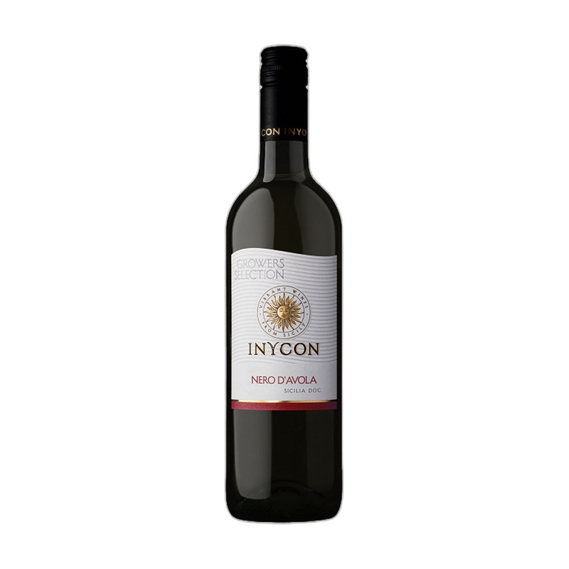 ВИНО INYCON NERO D`AVOLA КРАСНОЕ СУХОЕ 13,5% 0,75Л ИТАЛИЯ