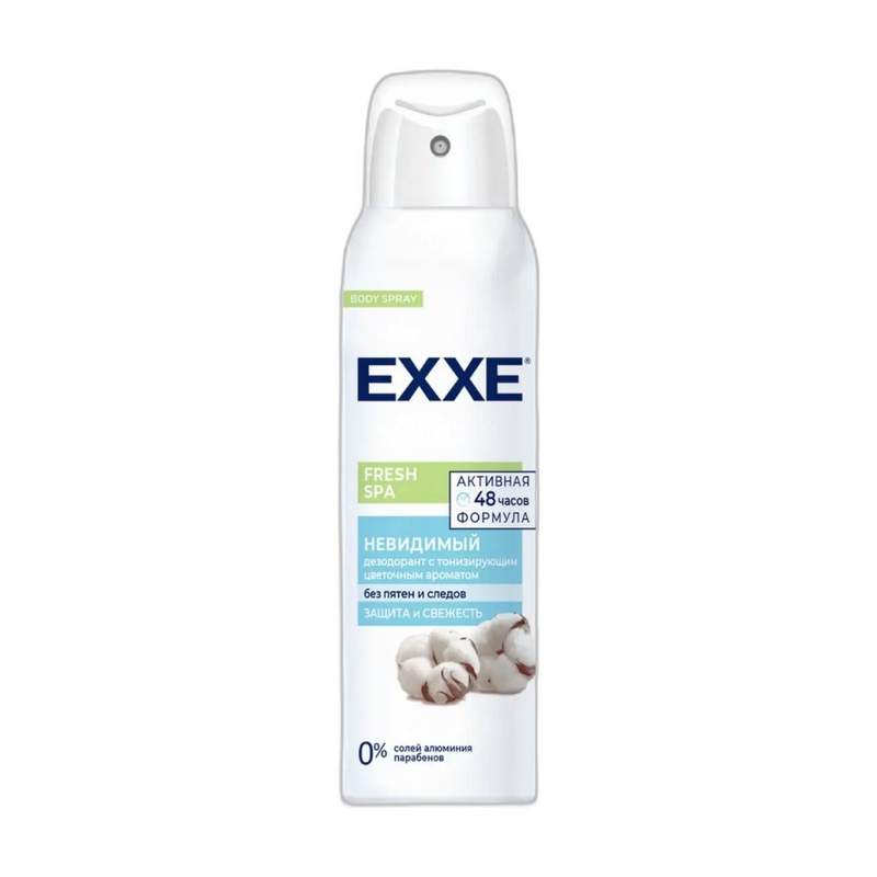 ДЕЗОДОРАНТ-СПРЕЙ EXXE FRESH SPA НЕВИДИМЫЙ 150МЛ