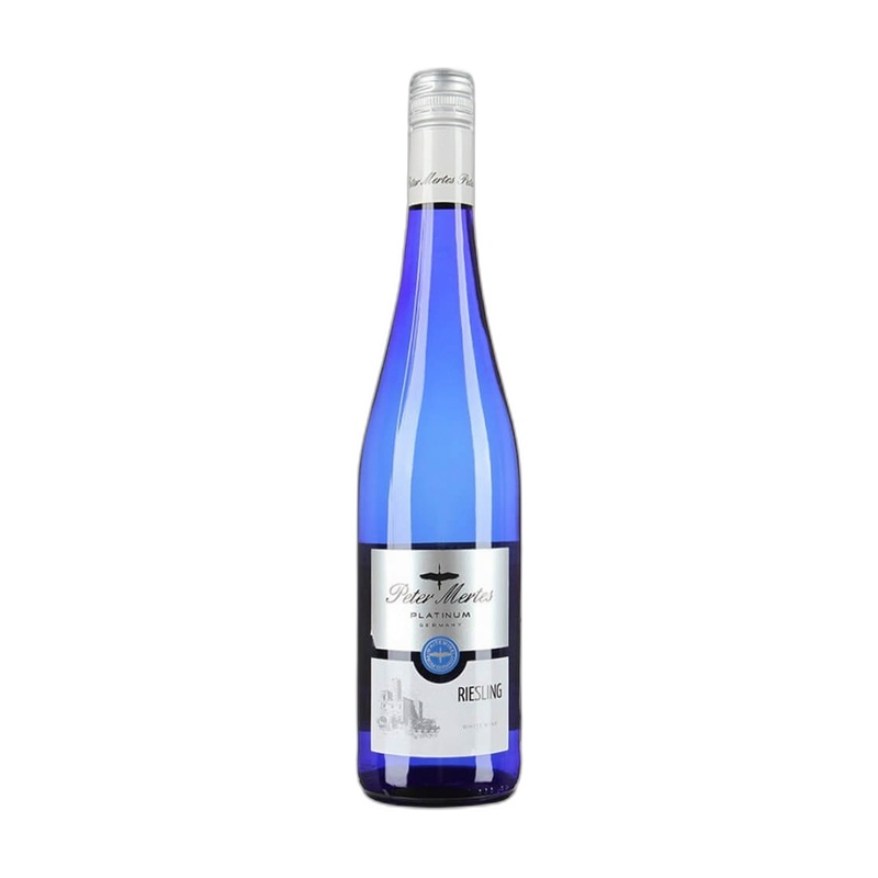 ВИНО LATINIUM RIESLING MOSEL PLATINUM БЕЛОЕ ПОЛУСЛАДКОЕ 9,55% 0,75Л ГЕРМАНИЯ