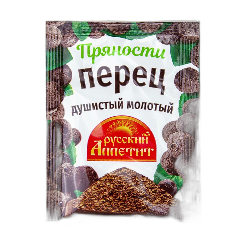 ПЕРЕЦ ДУШИСТЫЙ РУССКИЙ АППЕТИТ МОЛОТЫЙ 10Г