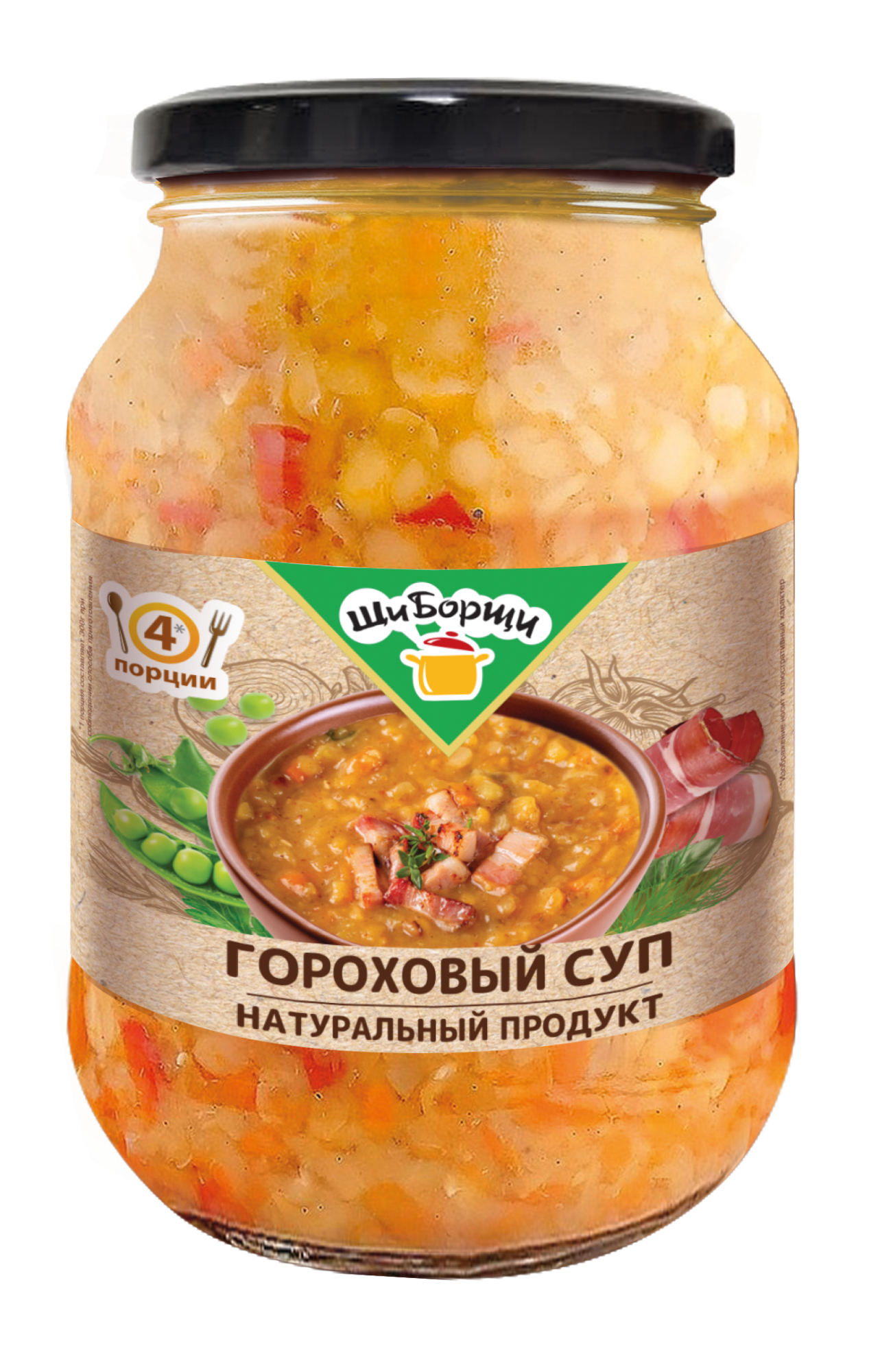 СУП ГОРОХОВЫЙ ЩИ БОРЩИ 480Г