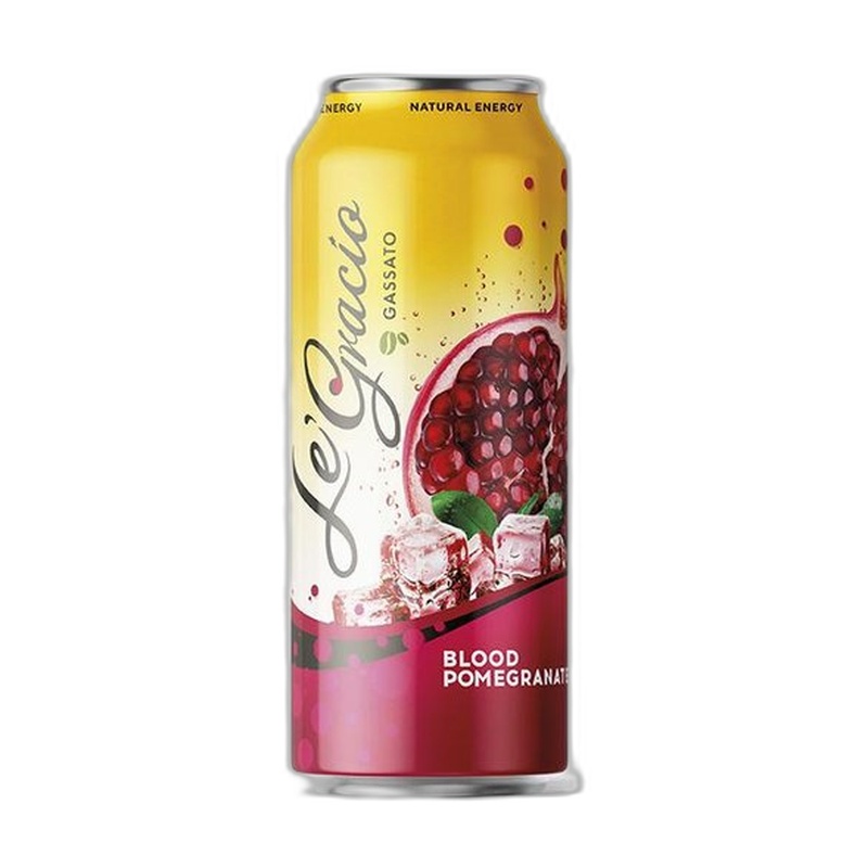 ЛИМОНАД LE GRACIO BLOOD POMEGRANATE 0,45Л Ж/Б