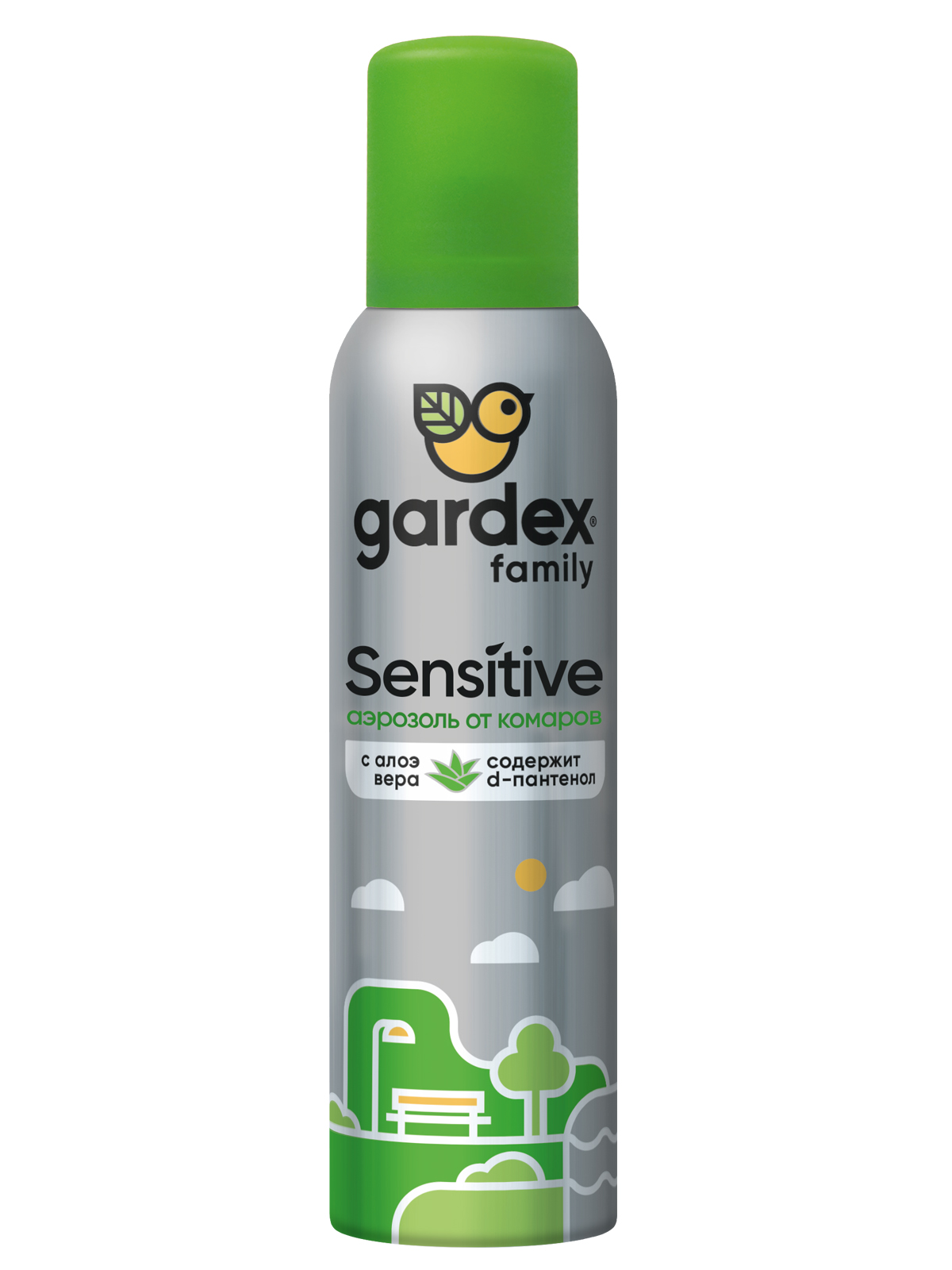 АЭРОЗОЛЬ GARDEX FAMILY SENSITIVE ОТ КОМАРОВ 150МЛ