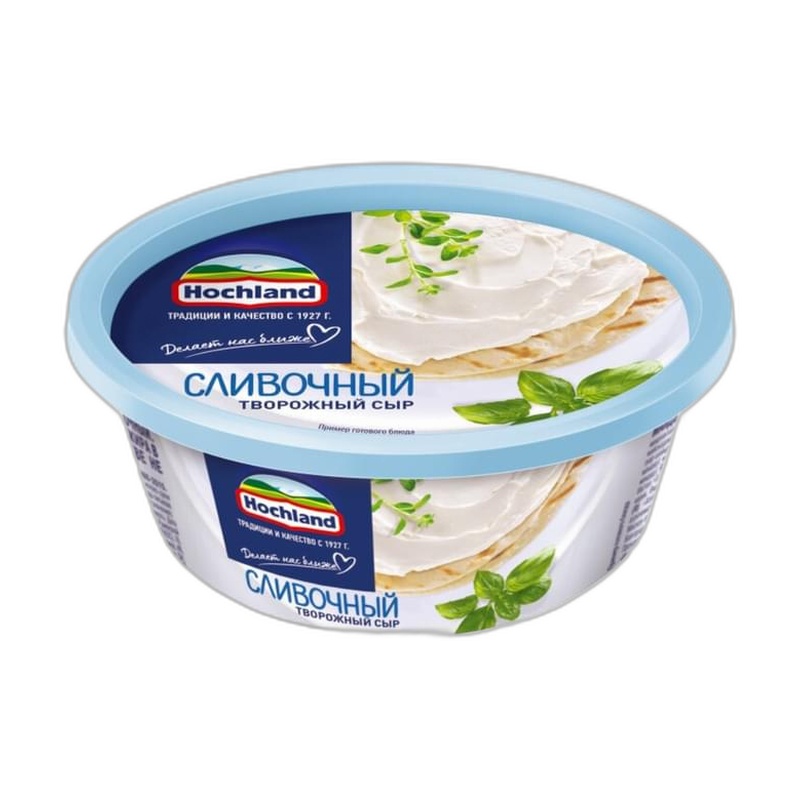 СЫР ТВОРОЖНЫЙ HOCHLAND СЛИВОЧНЫЙ 140Г