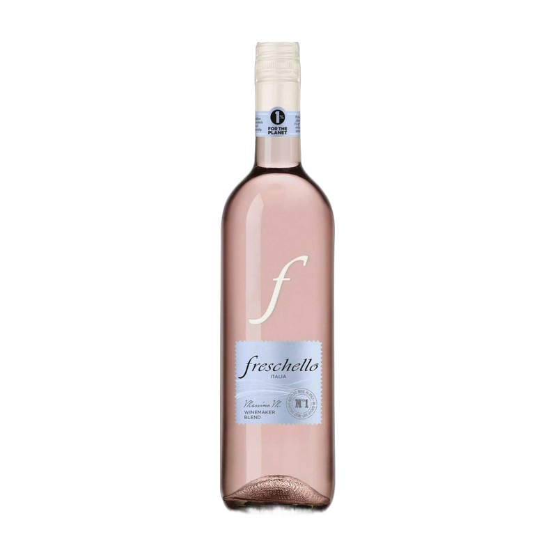 ВИНО FRESCHELLO РОЗОВОЕ ПОЛУСУХОЕ 10,5% 0,75Л ИТАЛИЯ