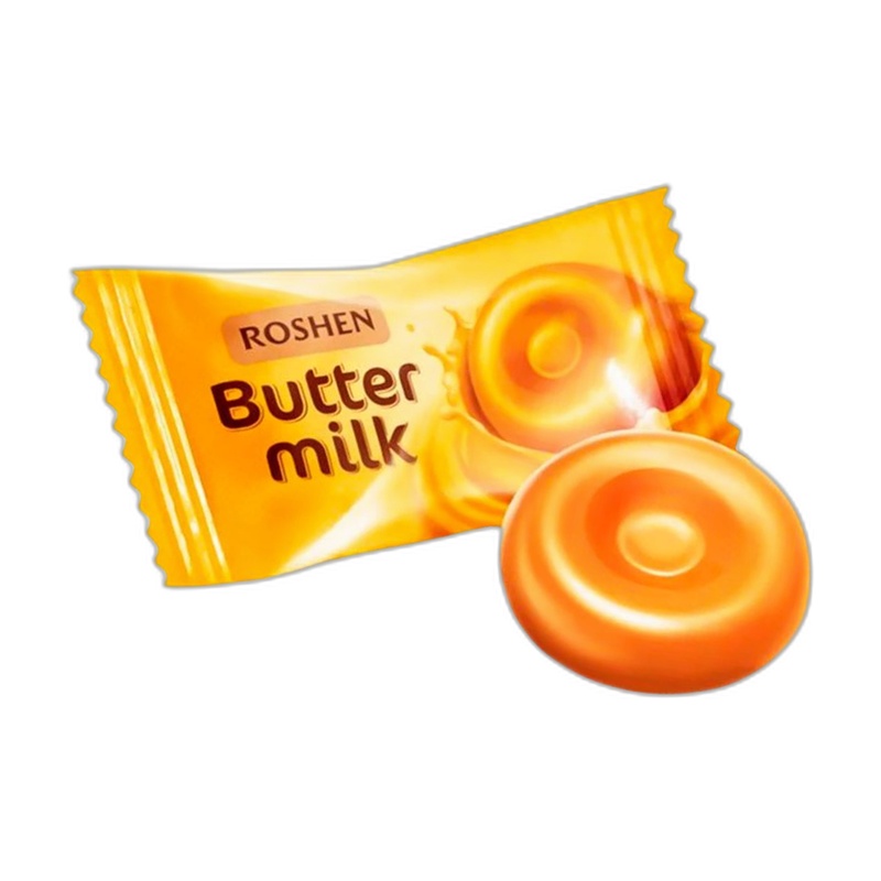 КАРАМЕЛЬ ROSHEN BUTTER MILK ВЕС