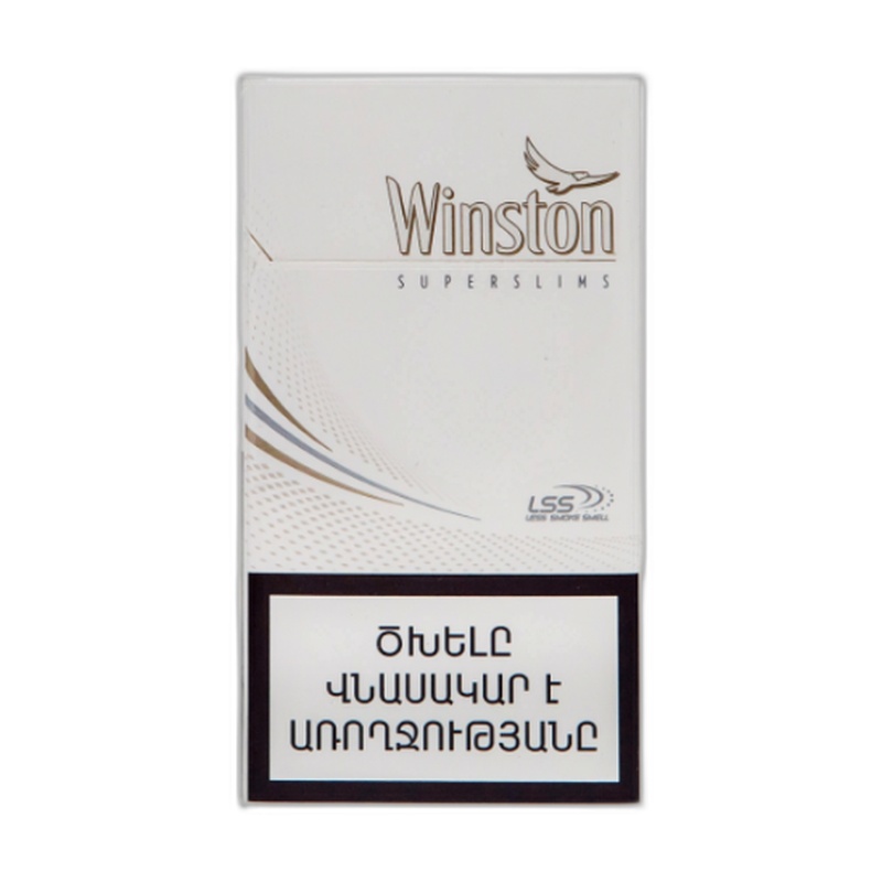 СИГАРЕТЫ WINSTON WHITE SUPER SLIMS