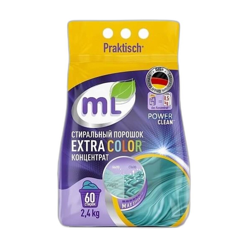 ПОРОШОК-КОНЦЕНТРАТ ДЛЯ СТИРКИ MEINE LIEBE EXTRA COLOR 2,4КГ