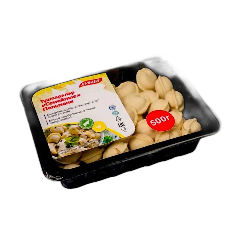 ПЕЛЬМЕНИ СЕМЕЙНЫЕ КУБЛЕЙ 450Г ЗАМ