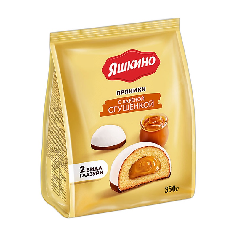 ПРЯНИК ЯШКИНО ВАРЕНАЯ СГУЩЕНКА 350Г