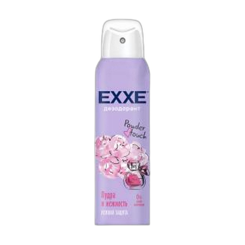 ДЕЗОДОРАНТ-СПРЕЙ EXXE POWDER TOUCH ПУДРА И НЕЖНОСТЬ 150МЛ